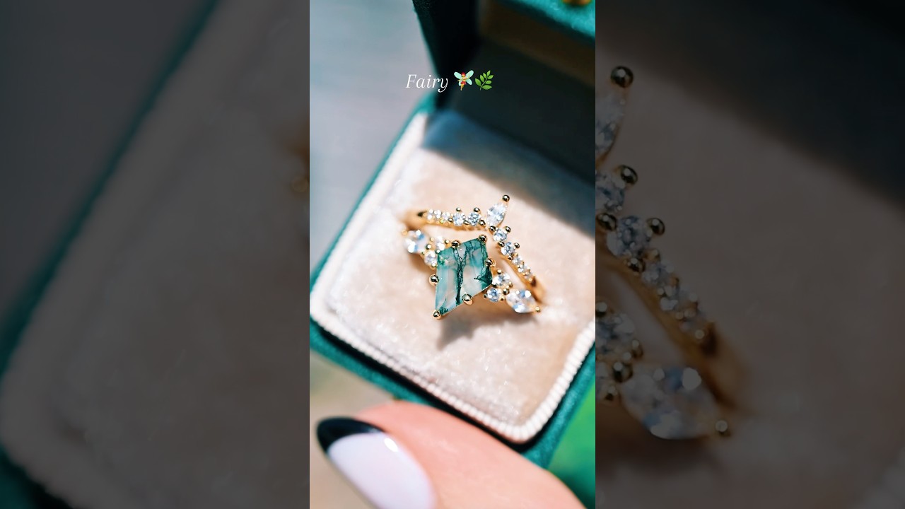 Which nature inspired ring would you say yes to? 🌿🧚‍♀️ #jewelry  #nontraditionalengagementring
