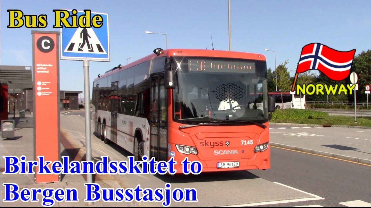 Bus Ride, Line 50E in Bergen