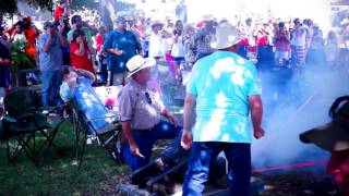 The independence day parade in round top, texas, is oldest such
celebration united states west of mississippi river. check out this
video, bro...