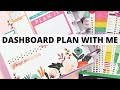 PLAN WITH ME | MY FIRST CLASSIC DASHBOARD | Flowers & Social Media  | December