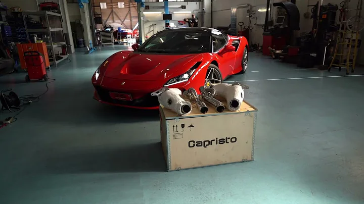 FERRARI F8 TRIBUTO CAPRISTO | POV, REVS AND LAUNCHES