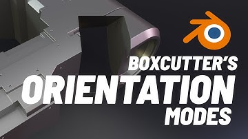 Boxcutter Orientation Modes Explained | #blender3d