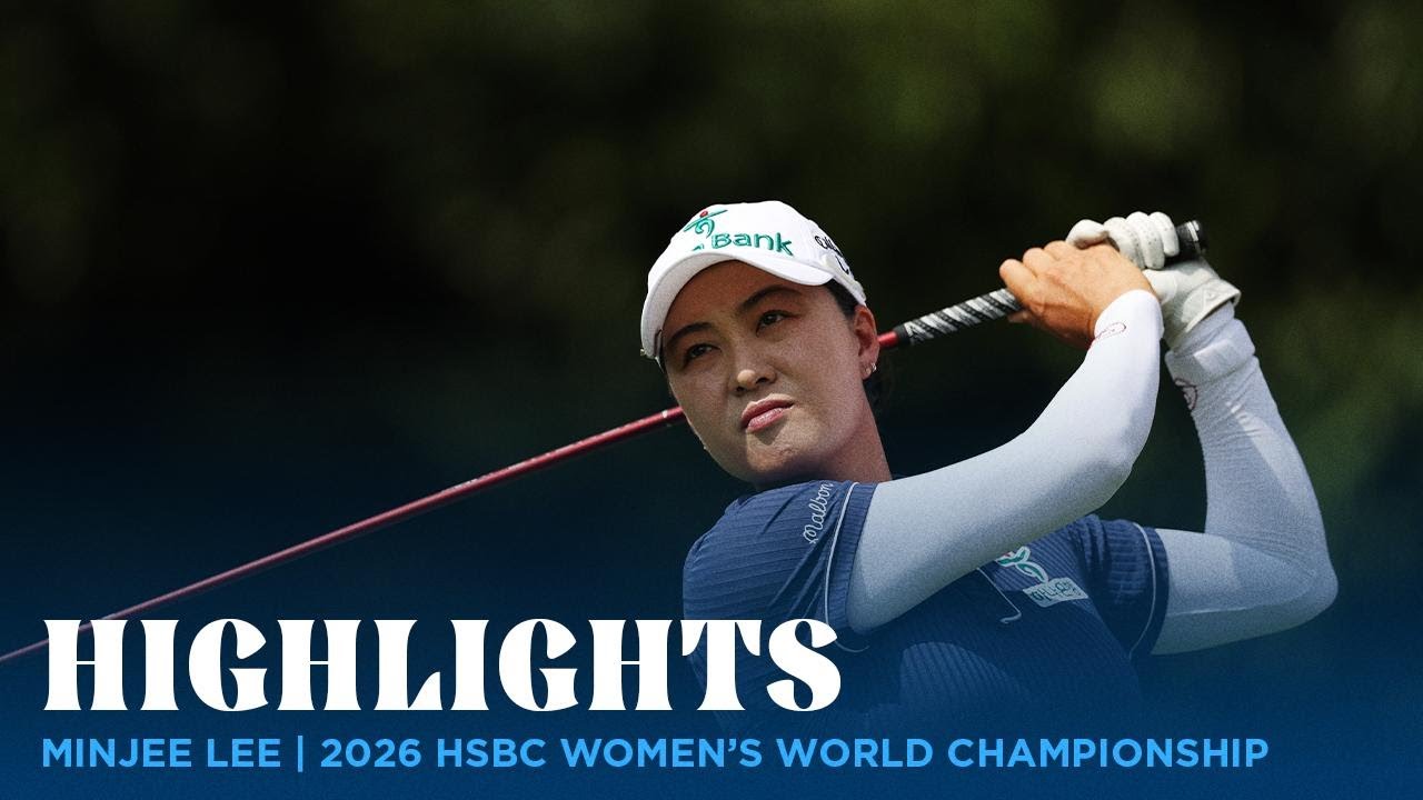 Minjee Lee co-leads heading into the final round in Singapore