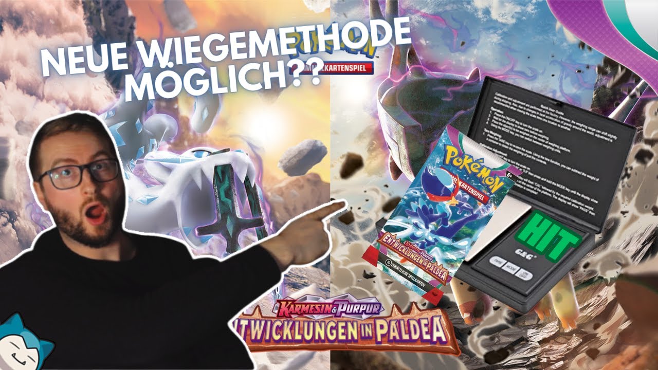 Wiegen noch möglich mit anderen Methoden?? 🔍 Entwicklungen in Paldea Display Opening Pokemon