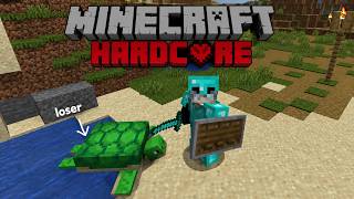 I Found Minecraft’s Most Useless Turtle | Minecraft Hardcore #3