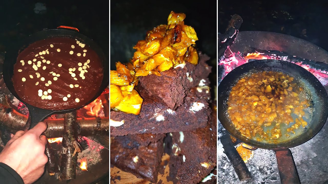 Dark Rum Brownies camp?? style