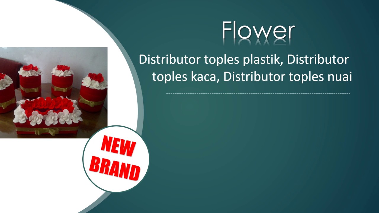 Distributor toples plastik, Distributor toples kaca, Distributor toples