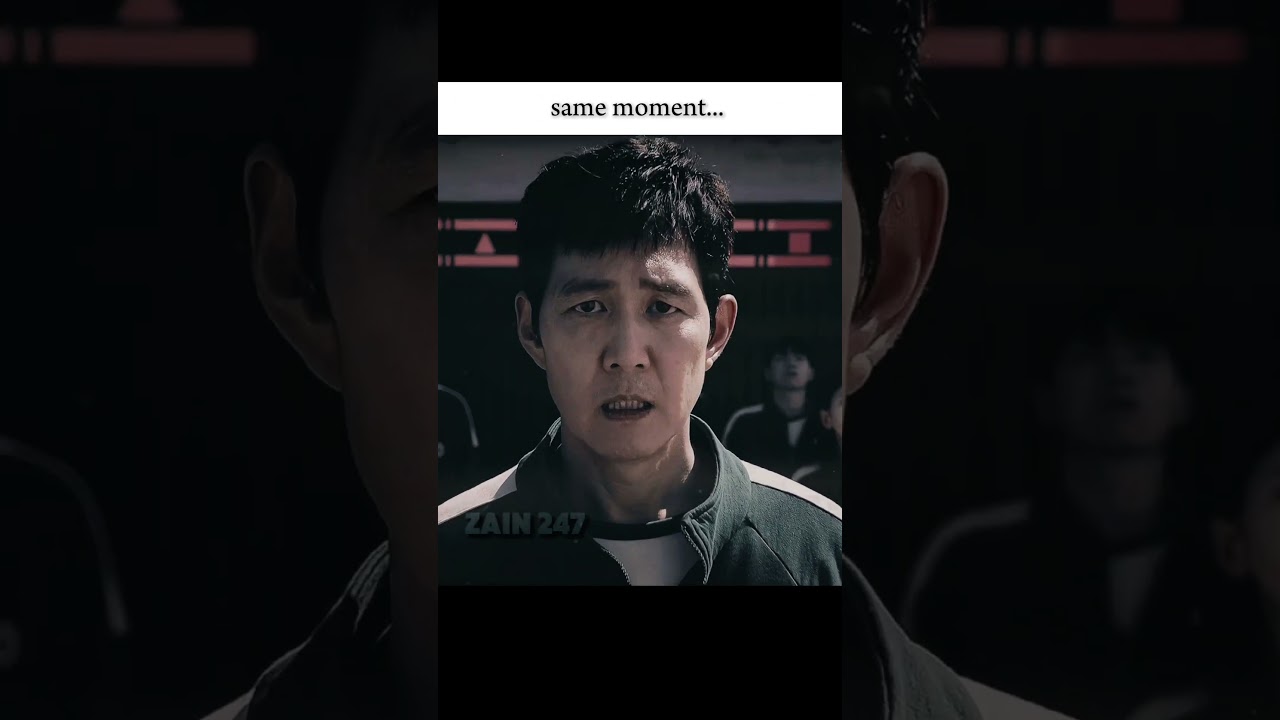 Same moment of SquidGame ❤️❤️ 