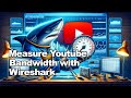 How to measure youtube bandwidth using wireshark