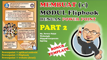 Membuat e Modul Berbasis Powerpoint   Mengubah File PDF Menjadi Flipbook : Part 2