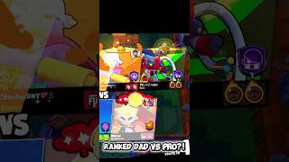 Played terrible vs a pro player… but still won. I post this daily. #brawlstars #ranked #DadToMasters