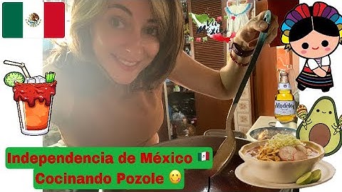 Vivimos EL GRITO de INDEPENDENCIA DE MÉXICO 2021 y COCINAMOS POZOLE con mí familia MEXICANA 🇲🇽🇦🇷