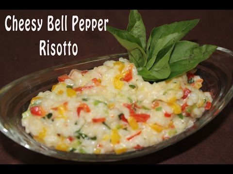 cheesy-bell-pepper-risotto-|-how-to-make-risotto-|-vegetarian-italian-recipe-|-simply-jain