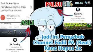 Channel Youtube Fadil Pa Hilang? Ini Penyebabnya! - Peraturan Youtube Terbaru