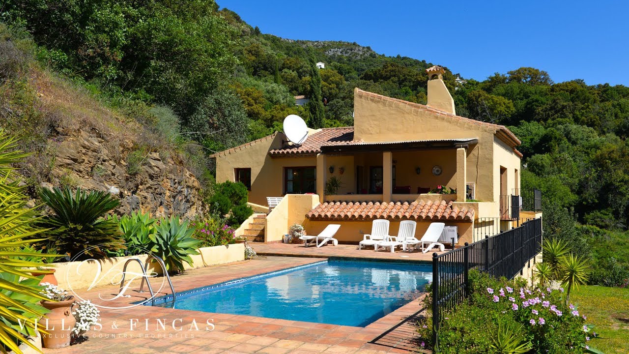 Luxury Country Villa for sale in Casares Andalusia YouTube