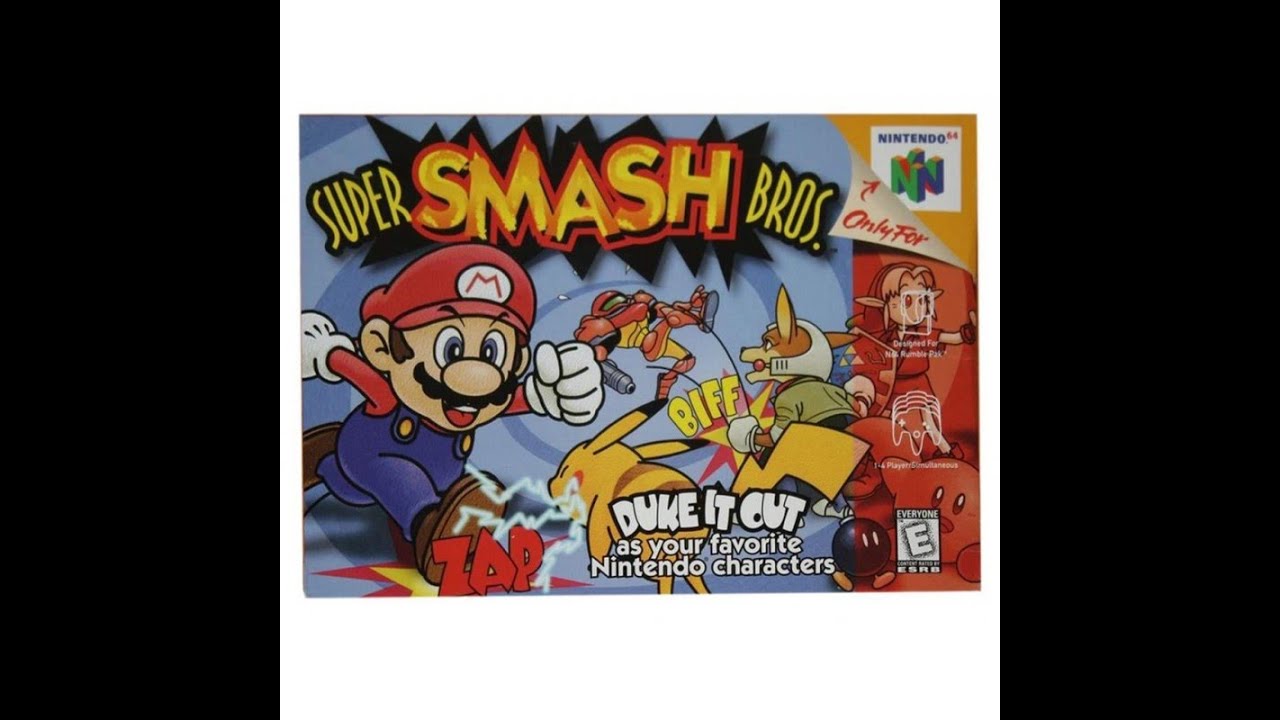 Super Smash Bros. (N64) - 5 Life + Very Easy (Mario) - YouTube