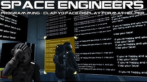 Space Engineers Programming - Clap Yo Face Display Format Helper Class