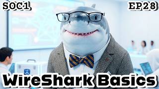 "WireShark: The Basics" SOC1 EP28 TryHackMe Network Traffic Analysis