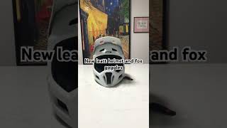 New helmet and goggles #mtb #riding