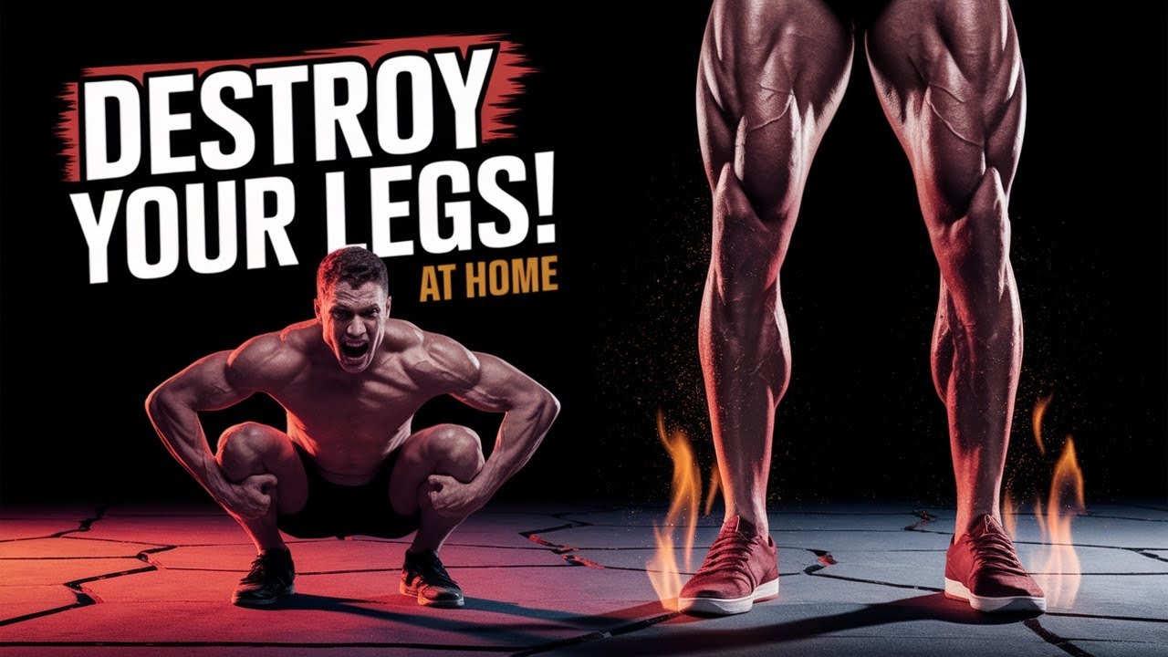 5 🕒मिनट में Ultimate Legs Workout 🦵| घर पर करें, जिम जैसा Result | #homeworkout #legsworkout