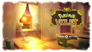 Pokémon Scarlet & Violet The Indigo Disk Title Screen (Post Game)