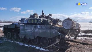Вторжение РФ в Украину. Российские оккупанты массово бросают технику