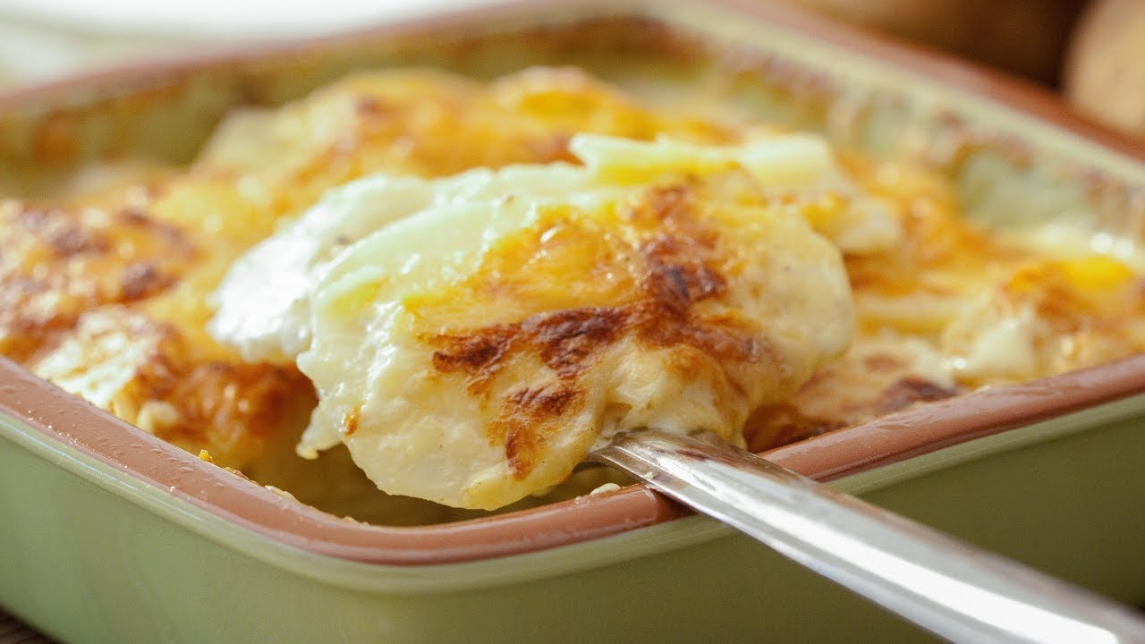 Chef jean pierre potato gratin