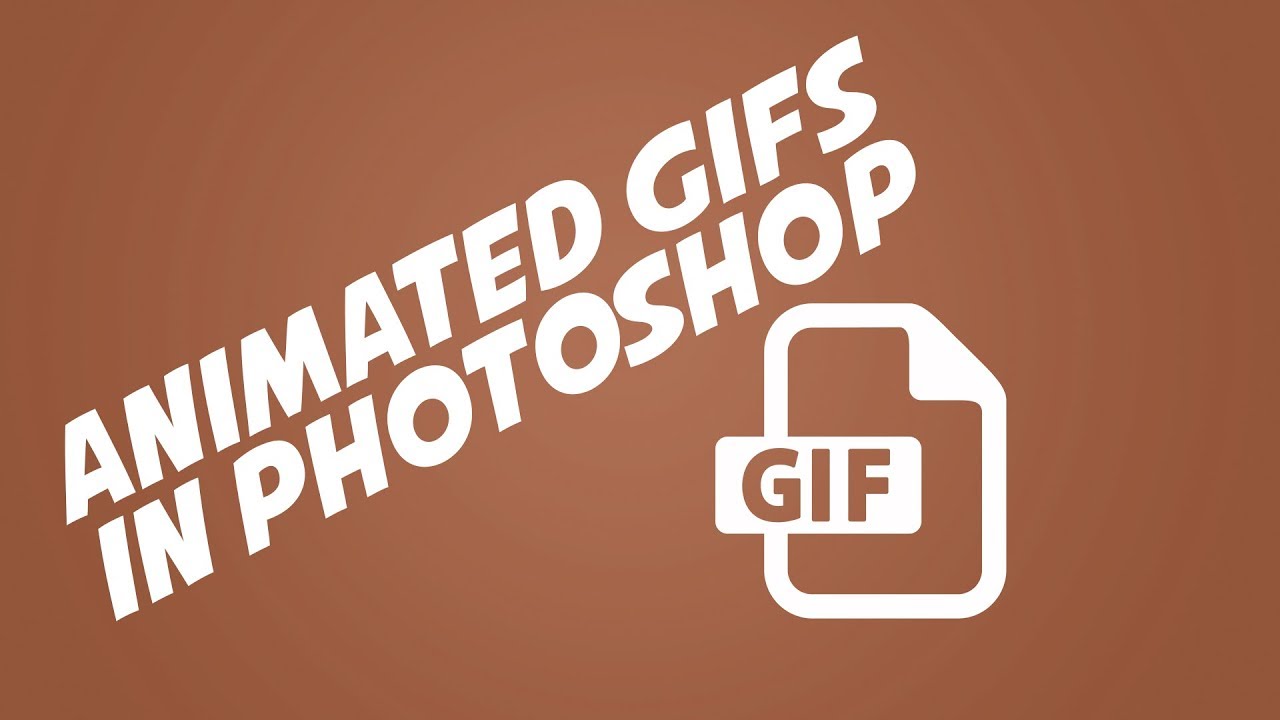 Creating Animated GIFs in Photoshop CC - YouTube