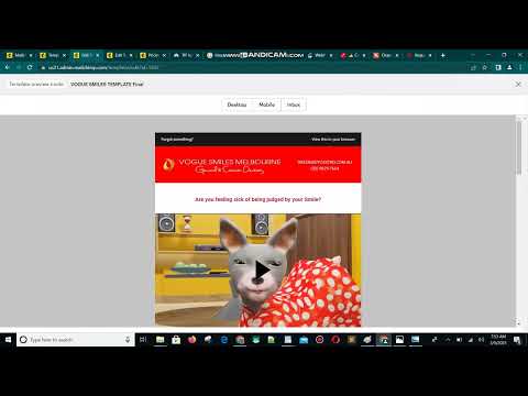 Mailchimp Email Template