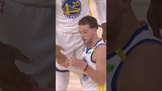 Information Podziemski Does Steph Curry's 4-Point Play Celebration #nba #goldenstatewarriors #warriors News