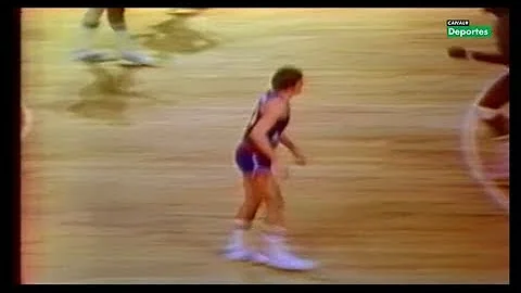 Don Buse (5pts/3asts) vs. Nuggets (1976 ABA All-St...