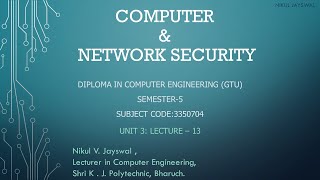 CNS: Unit 3: Lecture 13: Centralized and Decentralized PKI structure, PKI trust models.