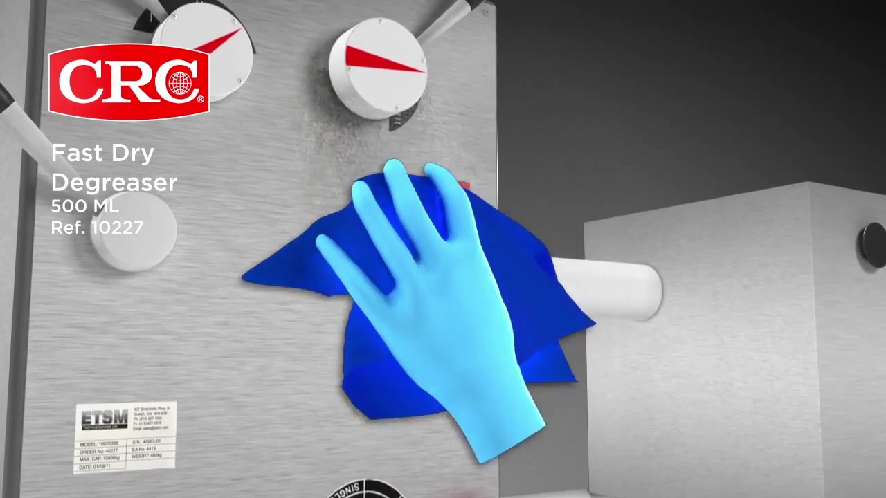 CRC 10227. ОЧИСТИТЕЛЬ-ОБЕЗЖИРИВАТЕЛЬ БЫСТРОСОХНУЩИЙ ДЛЯ ПРОМЫШЛЕННОСТИ ...
