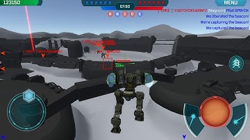 War robots Test server  NEW MAP and prototype pulse weapon #3