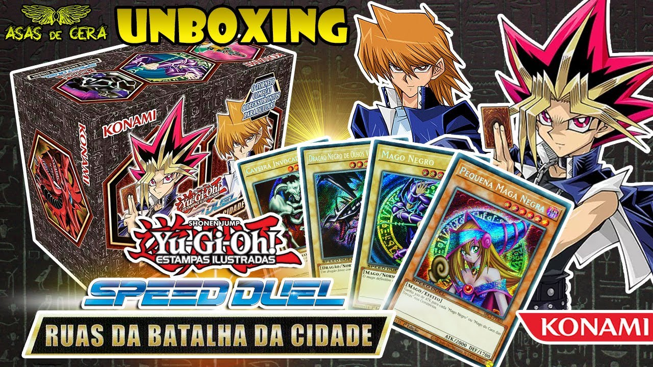 Konami YU-GI-OH! SPEED DUEL RUAS DA BATALHA DA CIDADE Unboxing BR - O Colecionário 229