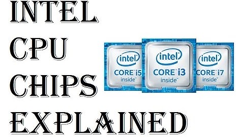 Intel CPUs Explained - difference between core i3 vs i5 vs i7 processors - i3 i5 i7