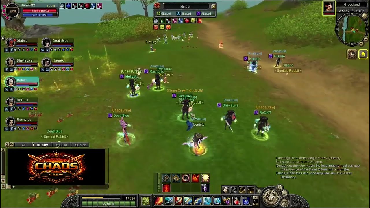 Silkroad Kyon online 70 Cap Job Fight