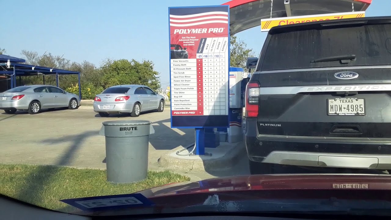 Sonny's Tunnel AT Car Wash USA in Waco Texas YouTube