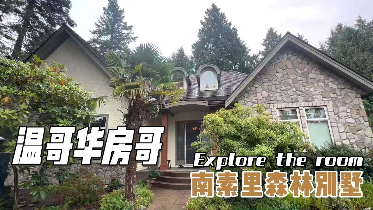 南素里,大地大房,院子里居然还有小桥流水,欧式风格大别墅搭配中式庭院,还蛮搭 - YouTube