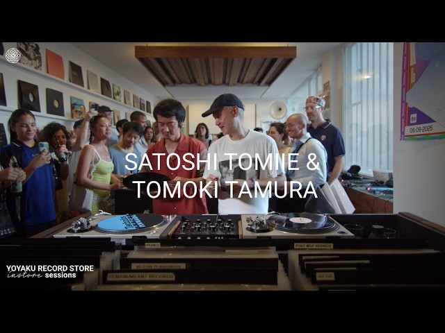 Yoyaku Instore Session with Satoshi Tomiie & Tomoki Tamura - YouTube