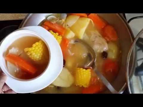 ABC Soup with Vegetables and Chicken - Khin's Kitchen