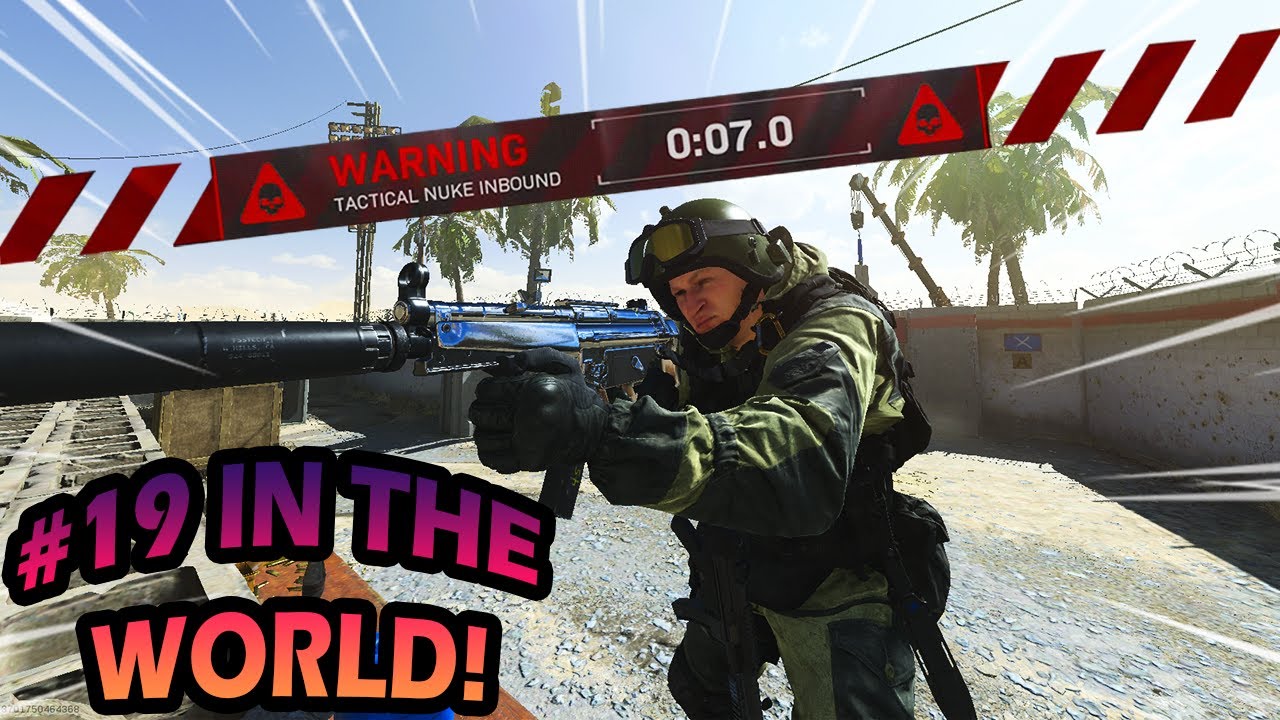 The gun setup i used to place TOP 20 IN THE WORLD in Modern Warfare! (Tactical Nuke)