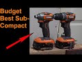 Ridgid 18v ⚡️ Sub Compact Brushless 1/2 in  Drill/Driver &amp; Impact Driver Combo Kit Review (R9780)