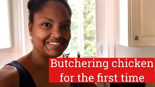 City Girl Butchers First Chicken Homesteading With Blacktinos