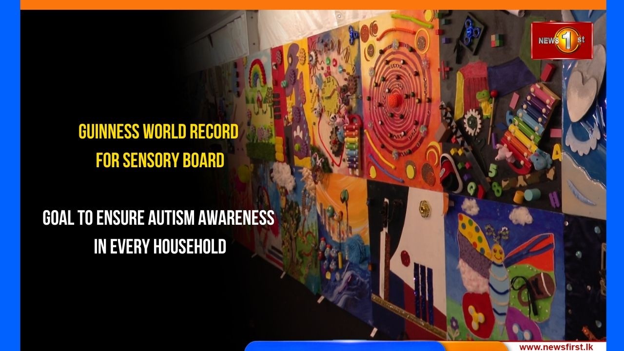 Guinness World Record For Sensory Board; Goal To Ensure Autism Awareness In Every Household