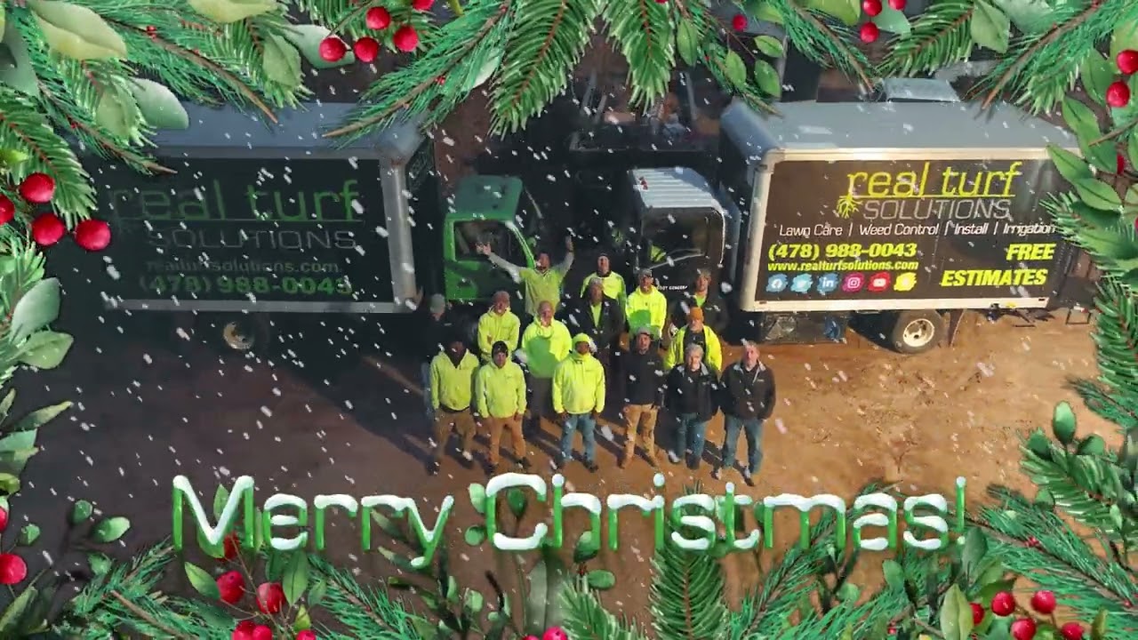 С Рождеством от Real Turf Solutions!