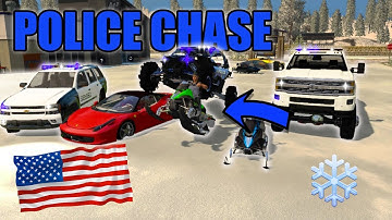 COPS VS. ROBBERS | WINTER MAP | SNOWMOBILE EDITION | FARMING SIMULATOR 2017