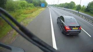 Brake Checked Truck. A48M Cardiff.