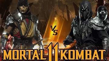 Mortal Kombat 11 Scorpion vs Noob Saibot Fatality Games Channel