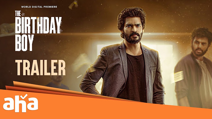 The Birthday Boy Trailer | Ravi Krishna, Rajeev Kanakala, Sameer Malla | Whiskey | Bharath